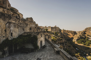 Fototapeta premium Matera in strada