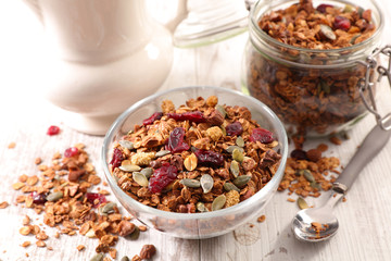 oatmeal with nuts