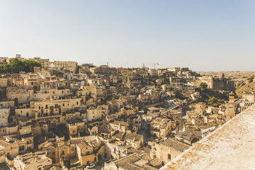 Obraz premium Matera in strada