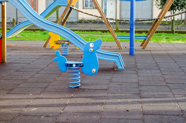 .park with games for children
