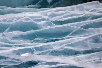 Ice texture closeup background