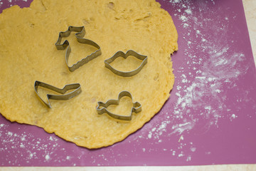 Cook the dough cookies