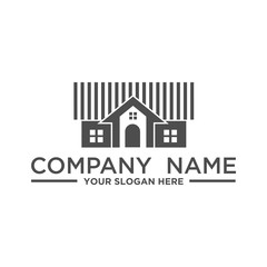 Fototapeta premium Real Estate and construction vector logo design template. House abstract concept icon.