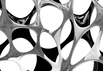 3d Abstract Architectural Futuristic Shape