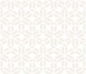 Vector seamless subtle pattern. Modern stylish abstract texture. Repeating geometric tiles