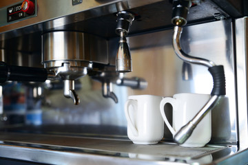 Electric professional coffee machine