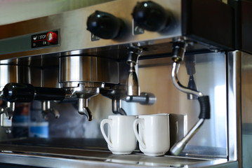 Electric professional coffee machine