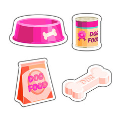 Dog food set