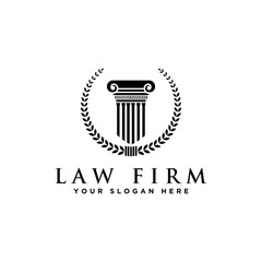 Law Firm,Law Office, Lawyer services, Vector logo template