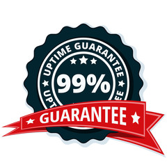 99% Uptime Guarantee illustration