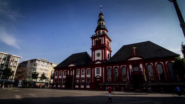 Mannheim Marktplatz - Hyperlapse