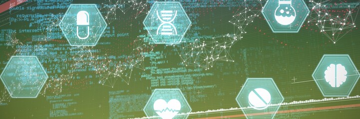 Composite image of medecine