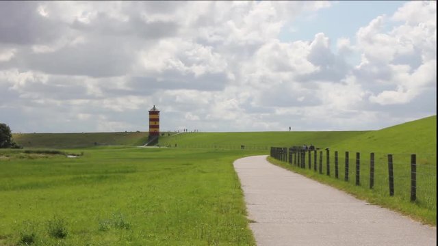 Lighthouse in North Germany
