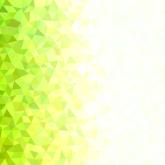 Geometrical abstract polygonal background design - abstract vector illustration