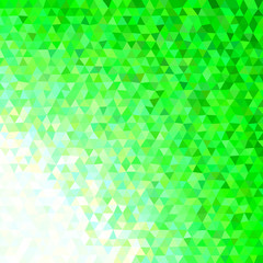 Geometrical retro triangle background template - abstract vector illustration