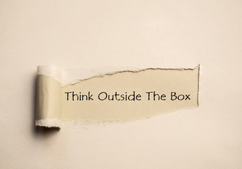 Think Outside The Box Paper