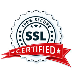 SSL Certified label illustration