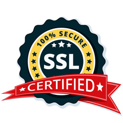 SSL Certified label illustration