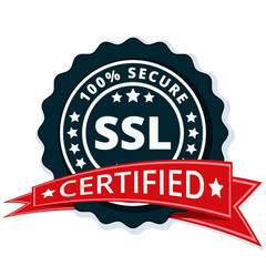 SSL Certified label illustration