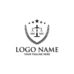 Law Firm,Law Office, Lawyer services, Vector logo template
