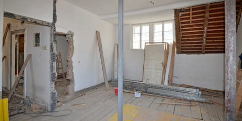 Renovierung von Haus, Umbau