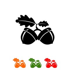 acorn logo vector © MIRACEL