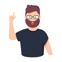 successful businessman give another businessman new idea bulb