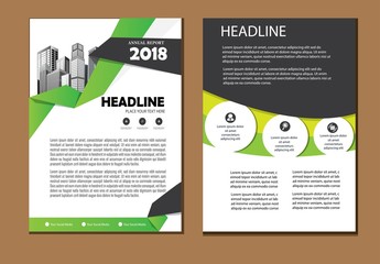 Vector flyer, corporate business, flyer, brochure design, annual report and cover presentation with simple modern design template. EPS 10