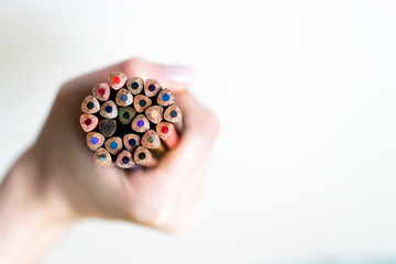 favorite pencil in hand