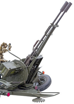 Anti-aircraft twin-barreled auto-cannon ZU-23
