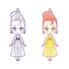 Beautiful vector card