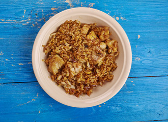 Croatian-style cuttlefish risotto