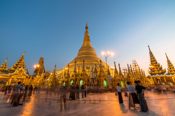 Shwedagon at dawn