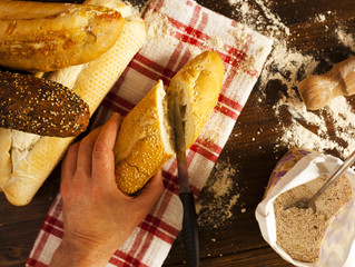 Fresh Bread and Baguettes