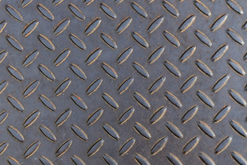 pattern style of steel floor for background