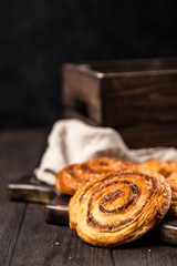 Traditional cinnamon rolls