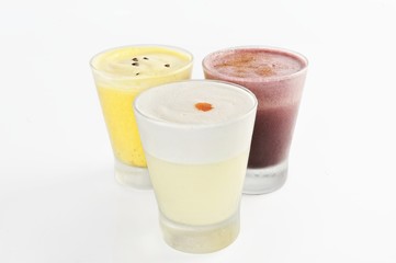 Pisco Sour, typical Peruvian drink, full of flavor and color.