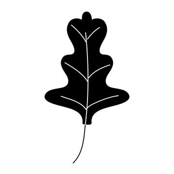 recommend clip art: silhouette radish leaf tropical nature plant