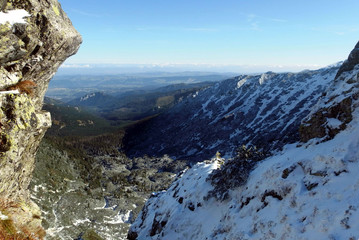 Tatry Wysokie - widoki z czerwonego szlaku, okolice Kasprowego Wierchu © Iwona