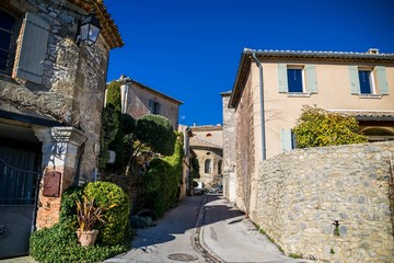Naklejka na ściany i meble Lussan, Gard, Occitanie, France.