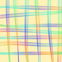 Great abstract background with messy thick lines