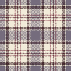 Seamless tartan plaid pattern. Checkered fabric texture background.