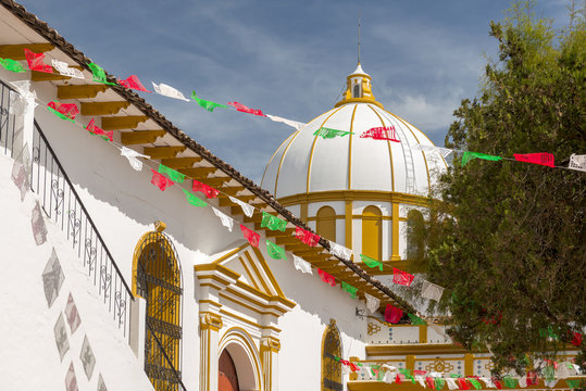 Guadalupe Church In San Cristobal Mexico