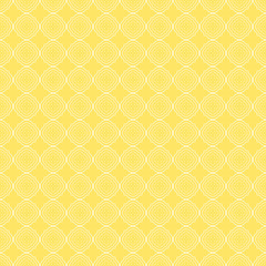 Seamless vintage pattern with quatrefoils.