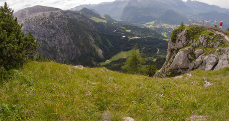 Mountains and Vegetation in Berchtesgaden, German Alps