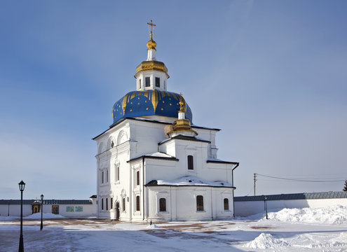The Cathedral of the Sign. The Abalaksky Znamensky Monastery. The village of Abalak. Tyumen region. Russia