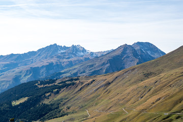 Fototapeta premium Frankreich - Auvergne-Rhone-Alpes - Montvalezan