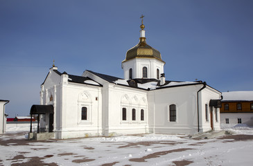 St. Nicholas Church. The Abalaksky Znamensky Monastery. The village of Abalak. Tyumen region. Russia