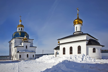 The Abalaksky Znamensky Monastery. The village of Abalak. Tyumen region. Russia