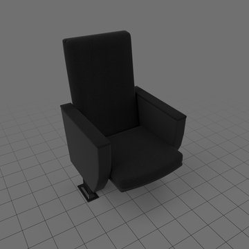 Open movie chair